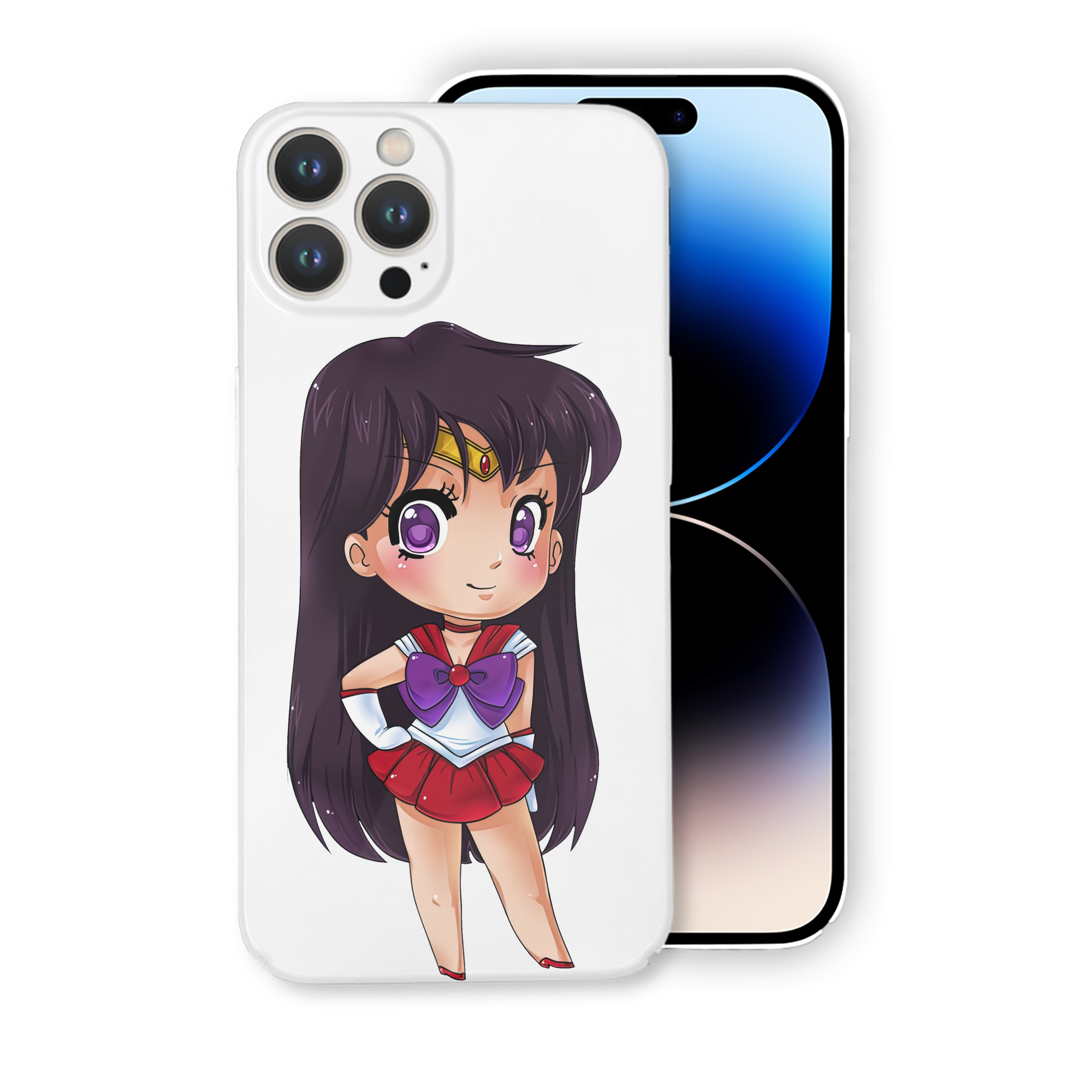 （画像用） 美少女戦士セーラームーン 火野レイ ひの レイ Sailor Moon Hino Rei （セーラーマーズ,Sailor Mars） 【iPhone 14シリーズ対応】ハードケース